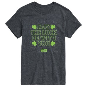Men's - Star Wars - St. Patricks Day May Luck Be With You Short Sleeve Graphic T-Shirt - 1 of 4
