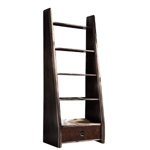 Acme Furniture 31.5" Brancaster Decorative Bookshelf Aluminum : 5-Tier Storage, No Assembly Required - 1 of 4