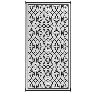 Reversible Outdoor Rug, Waterproof Plastic Straw with Carry Bag, 9' x 18' - 1 of 4