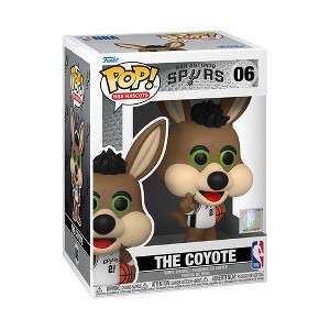 Funko POP! NBA Basketball The Coyote San Antonio Spurs Mascot Figure #06! - 1 of 4