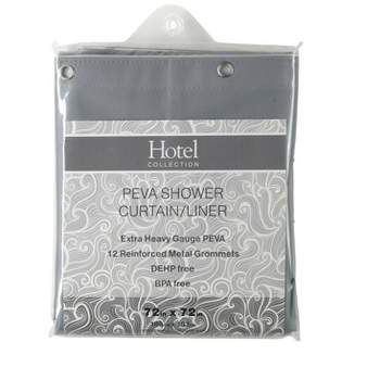 GoodGram Hotel Collection Non-Toxic 10 Gauge Peva Shower Curtain Liners
