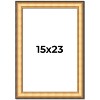 PosterPalooza | Traditional Gold Picture Frame - UV Acrylic, Foam Board Backing, Hanging Hardware - 2 of 4