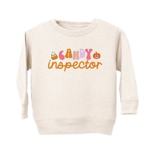 The Juniper Shop Candy Inspector Colorful Toddler Graphic Sweatshirt - 1 of 3
