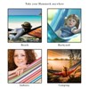 Pure Garden 2-Person Hammock with Stand, 450lb Weight Capacity, Blue/Red Stripe - 4 of 4