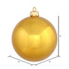 Vickerman Antique Gold Ball Ornament - 2 of 4