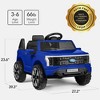 Best Choice Products Kids 12V Ride On Car Officially Licensed Ford Lightning Truck w/ Remote, LED Lights - 2 of 4