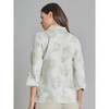 Jones New York Roll-Tab Button-Front Blouse - 3 of 3