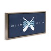 Stupell Industries Better At Lake with Crossed Oars, 31" x 14" - 3 of 4