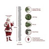 King Of Christmas 9ft Pre-lit Artificial Christmas Garland with Lights Plug Operated, King Noble Fir Xmas Garland with Lights - 2 of 4