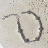 Adornia Silver Plated Crystal Clover Tennis Bracelet - 3 of 4