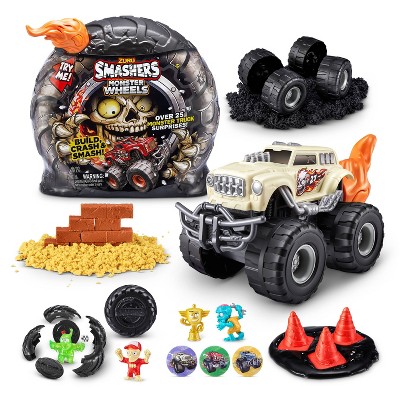 Hot Wheels Monster Trucks Creature 3-Pack, 3 Toy Trucks For Kids 3 Years  Old & Up