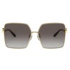 Dolce & Gabbana DG 2279 02/8G Womens Square Sunglasses Gold 60mm - image 2 of 3