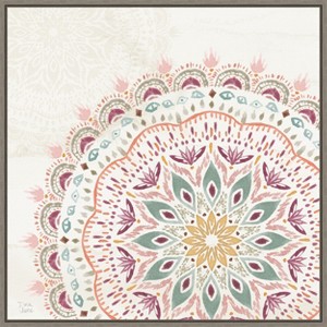 Amanti Art Boho Garden IX by Dina June Canvas Wall Art Print Framed 22-in. x 22-in. - 1 of 4