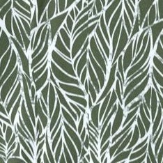 olive green leaf outline