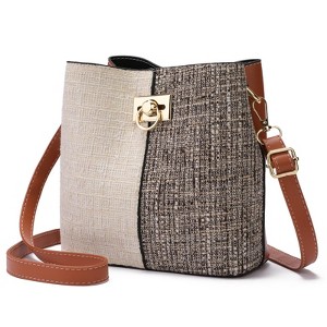 Generic Crossbody Purses for Women Fabric Bucket Bag Trendy Ladies Satchel Handbag Shoulder Purse - 1 of 4