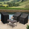 GARPROVM 2-Pack Oxford Fabric Outdoor Furniture Cover Armchairs Cover Weather-Resistant - 3 of 4