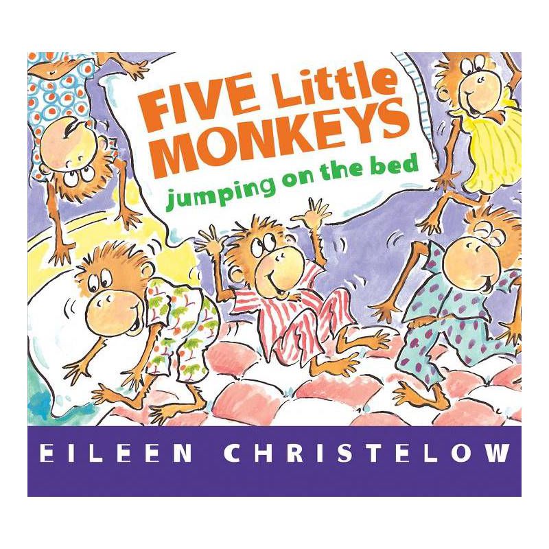 Five Little Monkeys Jumping on the Bed (Hardcover) (Eileen Christelow), 1 of 2