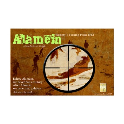 Alamein (1st Printing) Board Game