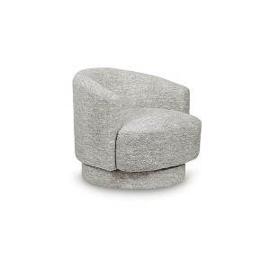 Signature Design by Ashley Wardsor 360-Degree Swivel Accent Chair in Stone Gray - 1 of 4