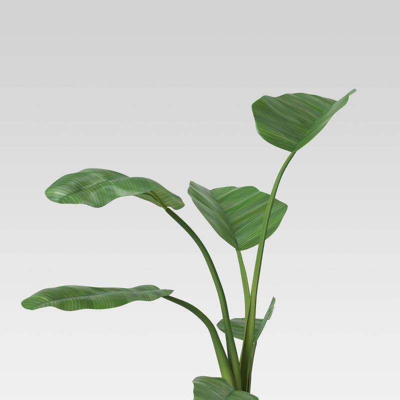 36&#34; x 26&#34; Artificial Travelers Banana Leaf in Pot - Threshold&#8482;, 4 of 12