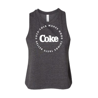 Women's - Coca-Cola - Coke Makes Things Taste Better Graphic Racerback Tank