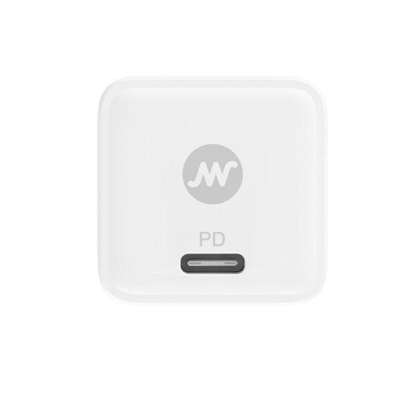 Just Wireless Mini Series 30W 1-Port USB-C Home Charger - White, 4 of 7