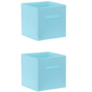 REGALWOVEN Collapsible Fabric Storage Bin with Handle for Organizing Clothes Books 2 Pcs - 1 of 4