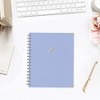The Everygirl Wellness Planner January - December 2025 Bookcloth 7"x9" Weekly/Monthly Wirebound Light Blue - 2 of 4