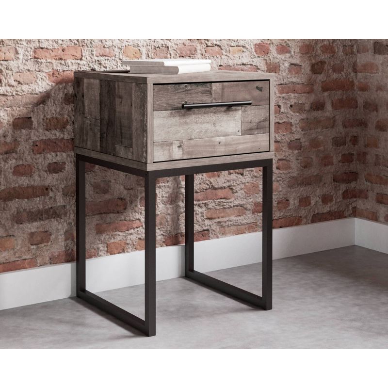 Neilsville 1 Drawer Nightstand - Signature Design by Ashley, 2 of 8