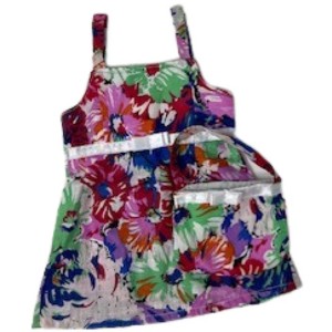Doll Clothes Superstore Handmade Floral Sundress with Purse for 18-Inch Girl Dolls - 1 of 4