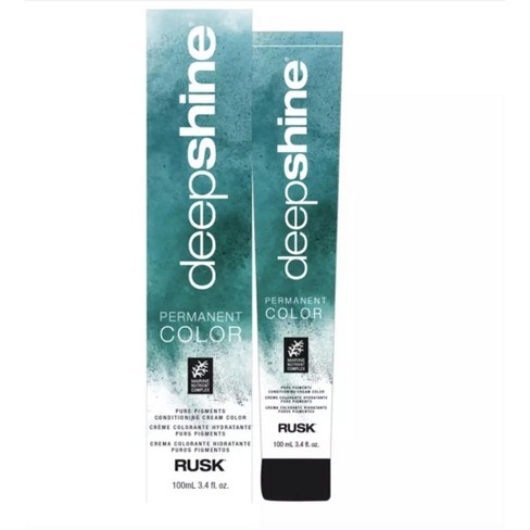 Rusk Deepshine Permanent Conditioning Cream Hair Color Dye Haircolor ...