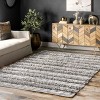 Nuloom High Low Global Josiah Indoor Area Rug, 5' x 8', Gray - 2 of 4