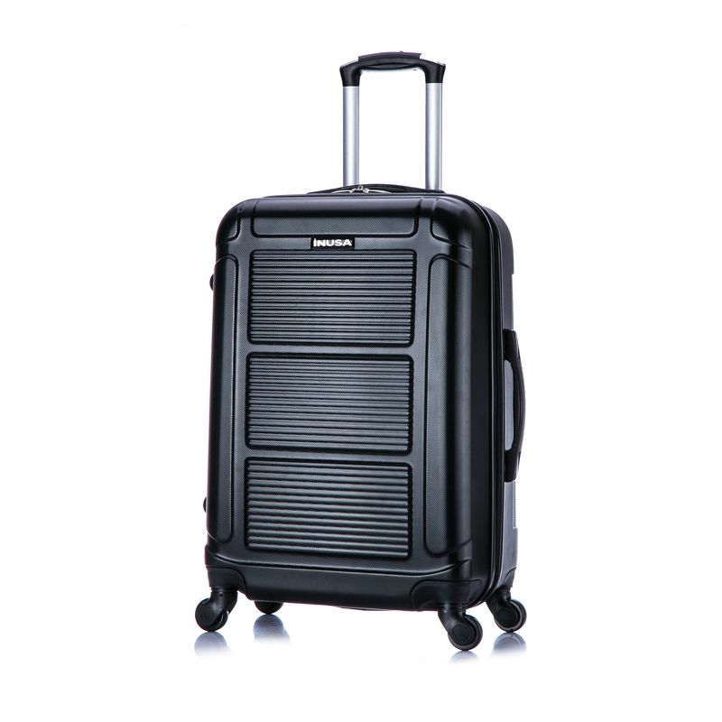 InUSA Pilot Lightweight Hardside Medium Checked Spinner Suitcase , 3 of 6