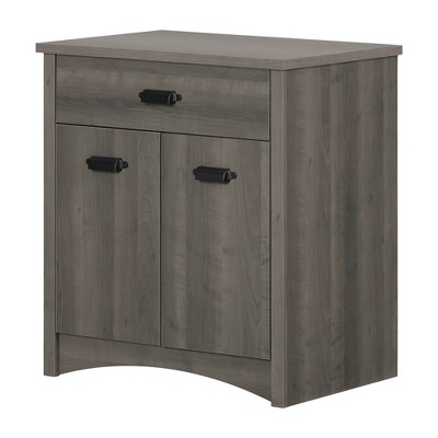 Gascony Printer Cabinet Gray Maple - South Shore