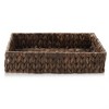 Casafield Bathroom Storage Baskets - Set of 2, Seagrass - Water Hyacinth, Woven Toilet Paper, Tissue, Shelving Bins - 4 of 4
