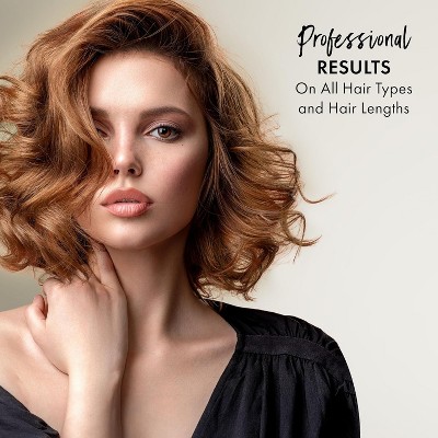 HOT TOOLS 24K Gold Extended Barrel Spring Curling Iron 1.5 with Clamp for Loose Curls