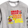Boys' - Disney - Firefighter Mickey Graphic Long Sleeve Fleece Sweatshirt - 2 of 4