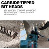 Bosch 0.75 Inches x 8 Inches SDS-Plus Bulldog Rotary Hammer Bit with Centric Tip, 2 Cutter Head, Wear Mark, and Optimized Flute Design - 3 of 4