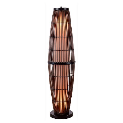 target rattan floor lamp