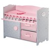 Olivia's Little World Wooden Baby Doll Crib + Under-the-Crib Storage Pink/Gray - 4 of 4