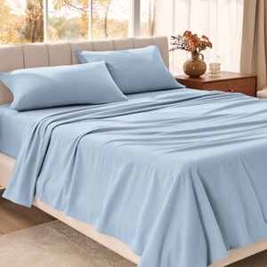 Organic Flannel Sheet Set by Bare Home - 1 of 4