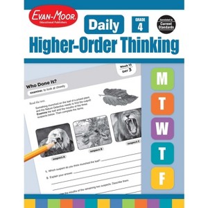 Daily Higher-Order Thinking, Grade 4 Teacher Edition - by  Evan-Moor Educational Publishers (Paperback) - 1 of 1