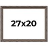 PosterPalooza | Ornate Black Picture Frame - UV Acrylic, Backing Board, Hanging Hardware Included - 2 of 4
