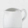 8oz Ceramic Creamer Pitcher White - Threshold™ - image 3 of 4