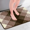 Unique Bargains Geometric Pattern Soft Absorbent Comfortable Non-Slip Rug - image 2 of 4