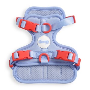 THE LICKER STORE Arlo Adjustable Soft Padded No Pull Pet Harness with 3 Buckles and 3 Leash Clips - 1 of 4