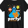 Boys' - Sesame Street - Me Love Party Cookie Monster Short Sleeve Graphic T-Shirt - 2 of 4