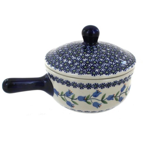 Outset Cast Iron Sauce Pot with Brush