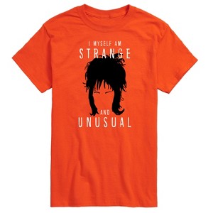 Men's - Beetlejuice - Lydia Deetz I Myself Am Strange and Unusual Short Sleeve Graphic T-Shirt - 1 of 4