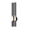 Livex Lighting Acra 2 - Light Wall Light in  Black Chrome - 3 of 4